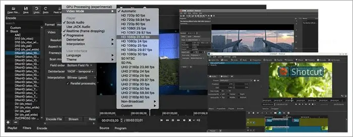 shotcut software para videos