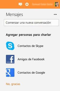 skype y Outlook