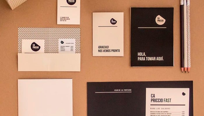 ejemplo diseño carta restaurante