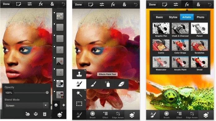 Photoshop Touch para iPhone y Smartphones Android