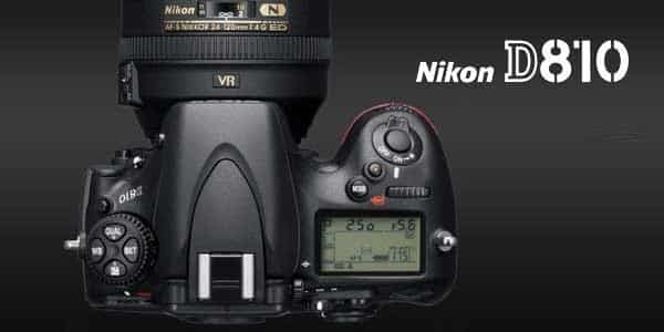 Cámara Nikon D810