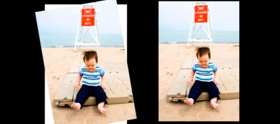 Enderezar imagen photoshop 1
